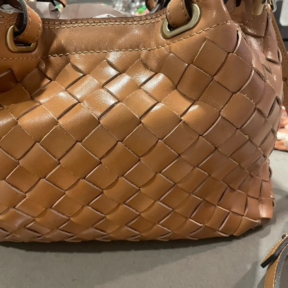Patricia Nash Discovery woven leather bag - Picture 4 of 13